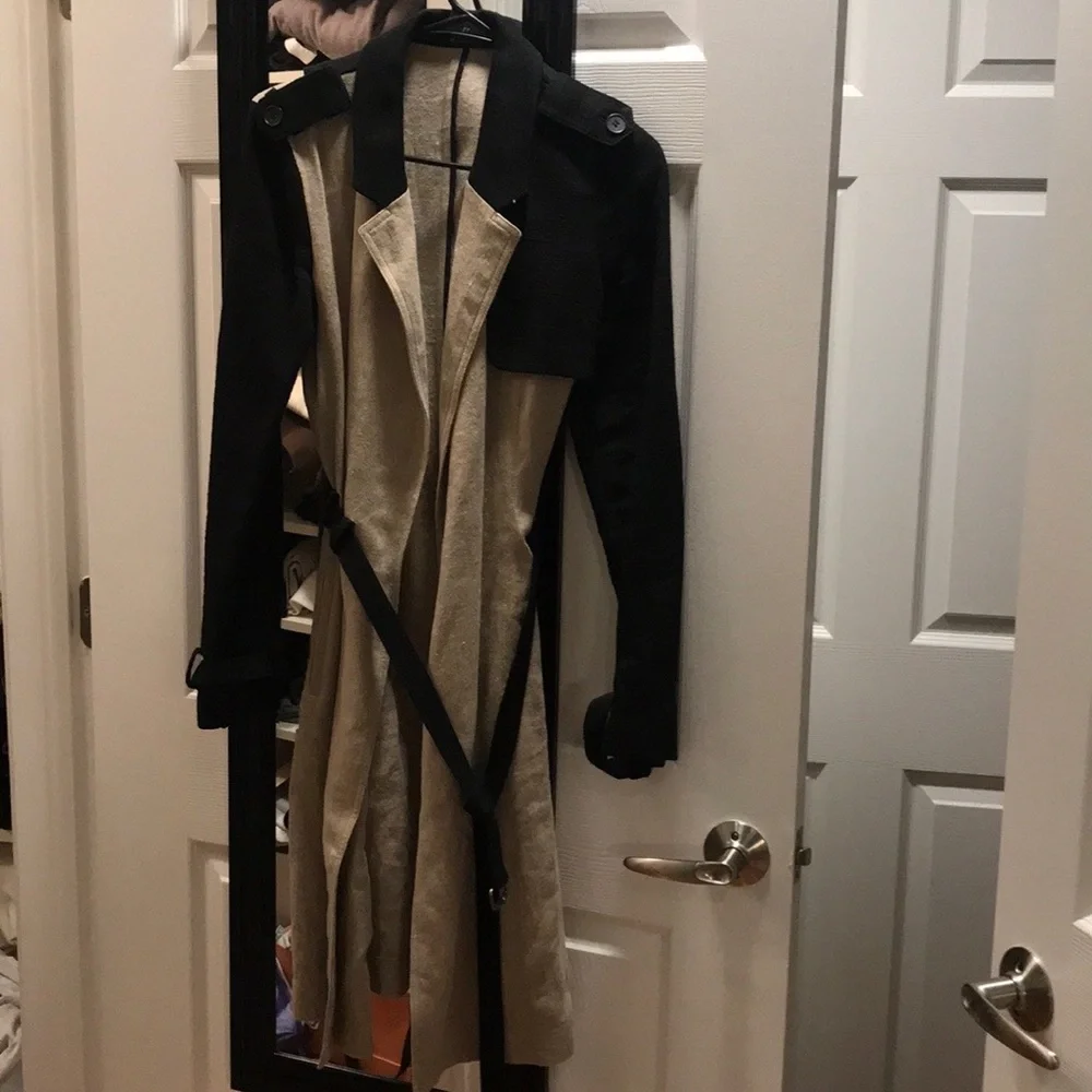 10 Crosby Derek Lam Barneys New York Linen Trench - Picture 2 of 8